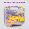 Li'l-Gen Doctor Kit for Kids, 13 Piece Kit with Toy Stethoscope Plus Case - Pretend Play for Boys and Girls Age 3+ - Includes Oliver's Day as a Doctor Book view 3