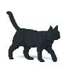 JEKCA Cat 07S-M02 | Black Cat Plastic Building Blocks | Age 14+ view 1
