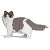 JEKCA Ragdoll Cat 02S-M01 | Cat Plastic Building Blocks | Age 14+ view 4