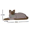 JEKCA Tonkinese Cat 03S-M01 | Cat Plastic Building Blocks | Age 14+ view 2