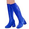 Widmann 65786 Adult Boot Covers for Women Blue view 1