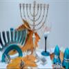 Hanukkah 925 Sterling Silver Dreidel Filigree flower design Dimensions: 1.5"w x 2"h Weight - 30gr view 4