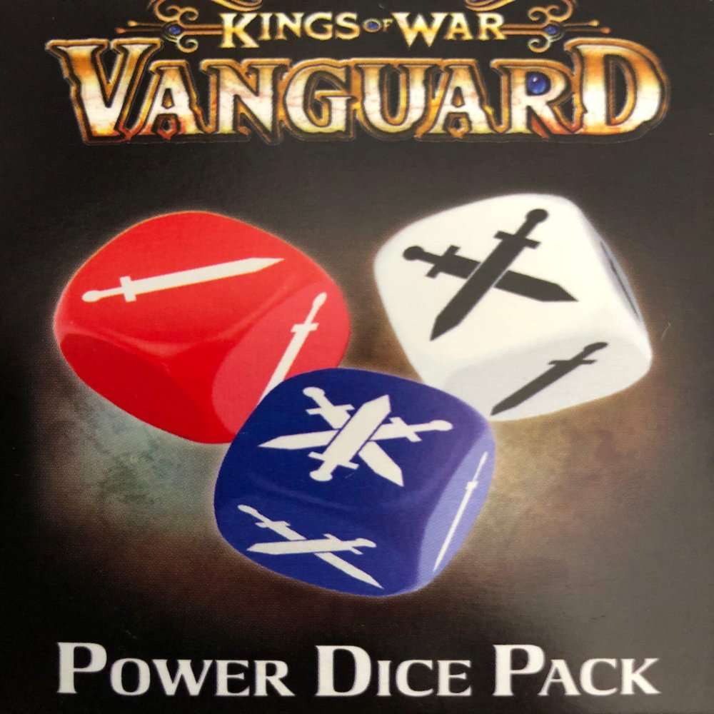 Mantic Vanguard Power Dice