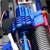 GPM for Traxxas E-Revo 2.0 VXL Brushless (86086-4) Upgrade Parts Aluminum Center Main Gear Cover with Heat Sink Fins - 1Pc Set Black view 3