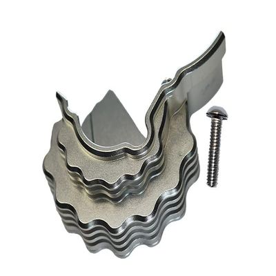 GPM for Traxxas E-Revo 2.0 VXL Brushless (86086-4) Upgrade Parts Aluminum Center Main Gear Cover with Heat Sink Fins - 1Pc Set Silver