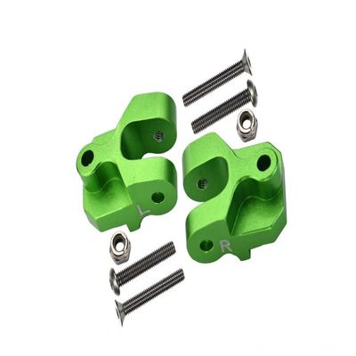 1:10 Baja Rey/Rock Rey/Hammer Rey U4 Upgrade Parts Aluminum Rear Lower Axle Mount Set For Suspension Links - 1Pr Set Green