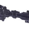 RZXYL Aluminum Alloy Front and Rear Axle Housing Set for 1/10 Traxxas TRX4 RC Crawler Car, Replace Original Plastic Axles Housing (Black) view 4