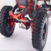 RZXYL Aluminum Alloy Front and Rear Axle Housing Set for 1/10 Traxxas TRX4 RC Crawler Car, Replace Original Plastic Axles Housing (Red) view 2