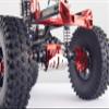 RZXYL Aluminum Alloy Front and Rear Axle Housing Set for 1/10 Traxxas TRX4 RC Crawler Car, Replace Original Plastic Axles Housing (Red) view 4