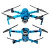 MightySkins Skin Compatible With DJI Mavic 2 Pro or Zoom - Blue Skulls | Protective, Durable, and Unique Vinyl Decal wrap cover | Easy To Apply, Remove, and Change Styles | Made in the USA view 1
