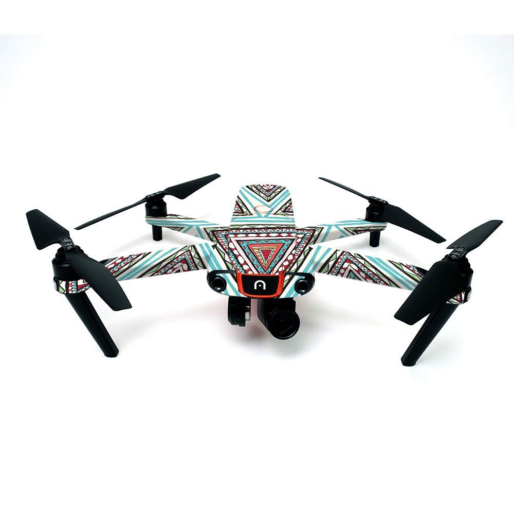 MightySkins Skin Compatible with Autel Robotics Evo - Aztec Pyramids | Protective, Durable, and Unique Vinyl Decal wrap Cover | Easy to Apply, Remove, and Change Styles | Made in The USA
