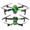 MightySkins Skin Compatible With DJI Mavic 2 Pro or Zoom - Green Flames | Protective, Durable, and Unique Vinyl Decal wrap cover | Easy To Apply, Remove, and Change Styles | Made in the USA view 1