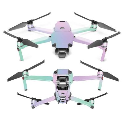 MightySkins Skin Compatible with DJI Mavic 2 Pro or Zoom - Cotton Candy | Protective, Durable, and Unique Vinyl Decal wrap Cover | Easy to Apply, Remove, and Change Styles | Made in The USA