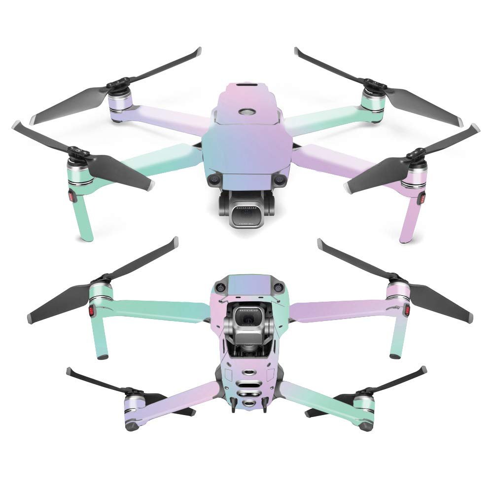 MightySkins Skin Compatible with DJI Mavic 2 Pro or Zoom - Cotton Candy | Protective, Durable, and Unique Vinyl Decal wrap Cover | Easy to Apply, Remove, and Change Styles | Made in The USA