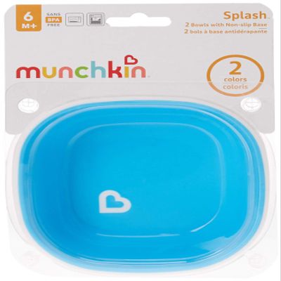 Munchkin 46725: Splash Bowls - 2Pk (Dynamic Assorted)