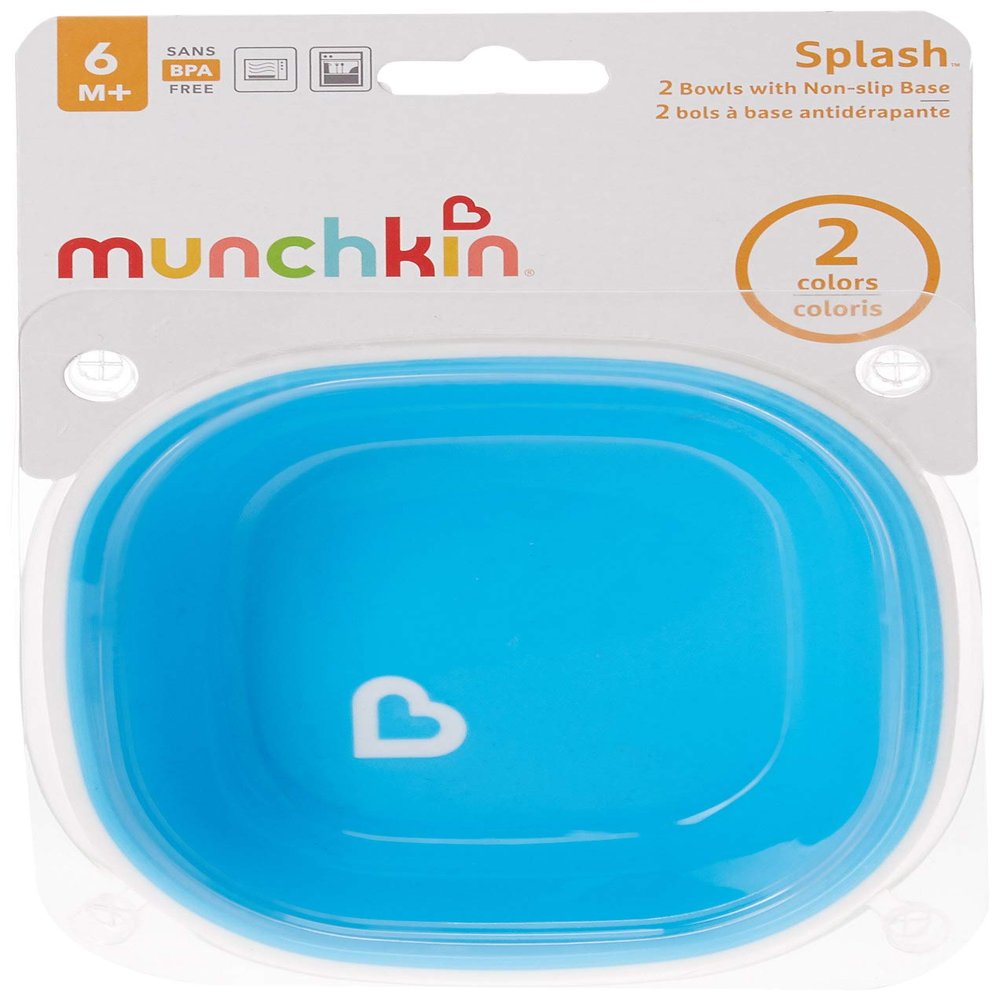 Munchkin 46725: Splash Bowls - 2Pk (Dynamic Assorted)