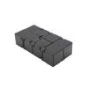 Abcsea killing time recreational small cube, multi-shape black decompression cube view 3