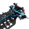 RCLIONS Aluminium Alloy&Carbon Fiber Shaft Drive 1/10 RC 4WD Touring Car Frame Chassis Kit for Tamiya TT01 TT01E view 4