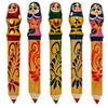 BestPysanky Giant Wooden Matryoshka Doll Pencil (1 Random Design) view 3