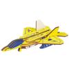 23 Pieces Airplane Jet Model Kit - Wooden Laser-Cut 3D Puzzle view 1