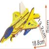 23 Pieces Airplane Jet Model Kit - Wooden Laser-Cut 3D Puzzle view 2