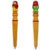 BestPysanky Wooden Matryoshka Doll Pencil (1 Random Design) 11.3 Inches view 2