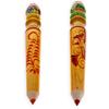 BestPysanky Wooden Matryoshka Doll Pencil (1 Random Design) 11.3 Inches view 3