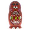 BestPysanky Set of 3 Bunnies with Easter Eggs Nesting Dolls view 3