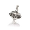 Beautiful dreidel Hanukkah 925 Sterling Silver a great miracle happened there filigree design by Nadav Art view 1