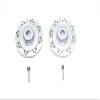 GPM for Losi 1/10 Baja Rey 4WD Desert Truck (LOS03008) Upgrade Parts Aluminum +1.5mm Hex with Brake Disk with Silver Lining - 1Pr Set Gray Silver view 1