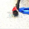 GPM for Losi 1/10 Baja Rey 4WD Desert Truck (LOS03008) Upgrade Parts Aluminum +1.5mm Hex with Brake Disk with Silver Lining - 1Pr Set Gray Silver view 3