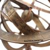 Mahira Nautical Armillary Brass Tabletop Sphere Globes Armillary 10 Inches Office Decor view 3