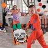 Fun Express Halloween Bean Bag Toss Game - Large Wooden Skull Design Board with 6 Bean Bags | Perfect for Halloween Party Games, Carnival Activities & Fall Festival Fun for Kids and Adults view 2