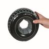 Fun Express Inflatable Tire Balloons Set of 12-8" Racing Car Birthday Party Decorations | Hot Wheels Theme Party Supplies for Kids Race Car Birthday Celebrations & Table Decor view 2