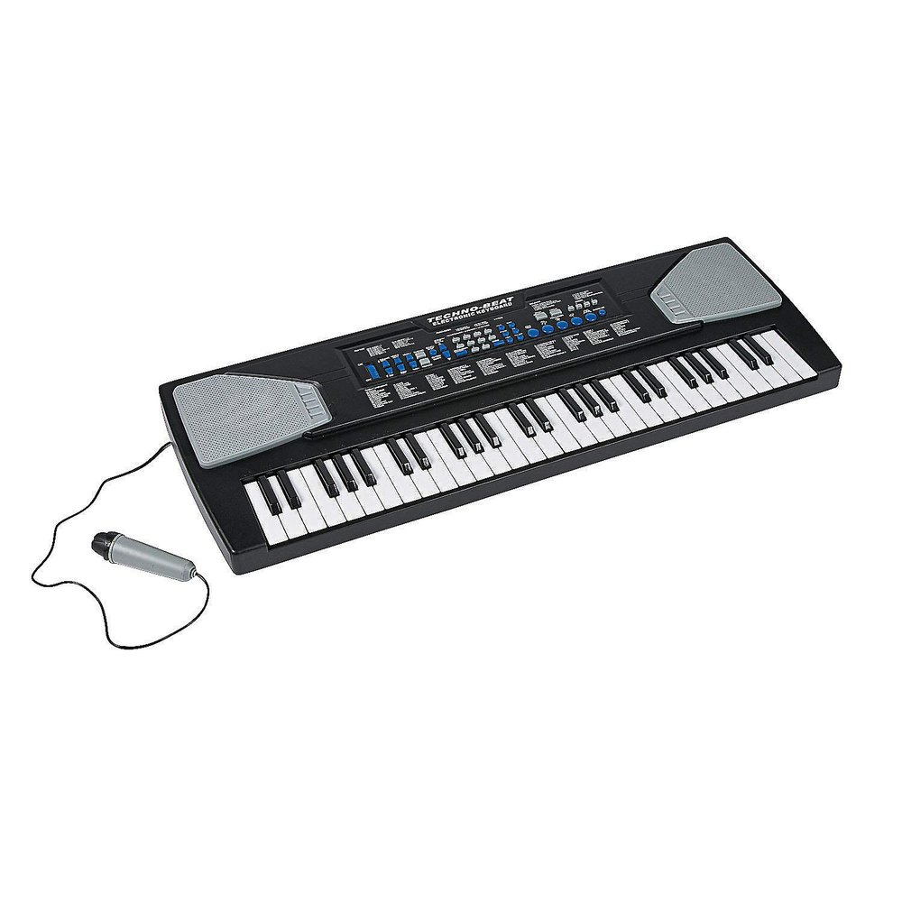 Fun Express Deluxe 54 Key Keyboard - 1 Piece - Educational and Learning Activities for Kids