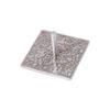 Yair Emanuel Hanukah Dreidel Decorative Flat Anodized Aluminum Cutout Design (Silver) view 1