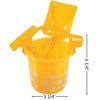 Fun Express Summer Print Beach Play Sets  Colorful Active Play Beach Toys for Kids  Perfect for Outdoor Summer Fun Pool Parties & Beach Adventures  Includes 4pc Set per Dozen Group Play  12 Pieces view 2