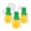 Fun Express Pineapple Bubble Bottles Party Favors for Kids 12 Pack - Mini Bubble Wands Bulk Toys for Goodie Bags Stuffers | Hawaiian Luau Pool Beach Birthday Party Supplies & Classroom Prizes view 1