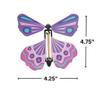 Fun Express Flying Butterfly Gliders - Colorful and Fun Toy Vehicles for Kids Perfect for Outdoor Play Parties Family Events Gift - Ideas Easy-to-Fly Design for Hours of Entertainment - 12-Piece view 3