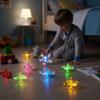 Fun Express - Light-Up Spin Tops - Toys - Value Toys - Light Up Toys - 12 Pieces view 2