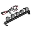 RC Car LED Light Bar, 5-LED Bright Illumination, Off-Road Headlight Lamp, Durable Waterproof Accessory for Night Racing Trail Adventures Enthusiasts view 1