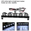 RC Car LED Light Bar, 5-LED Bright Illumination, Off-Road Headlight Lamp, Durable Waterproof Accessory for Night Racing Trail Adventures Enthusiasts view 4