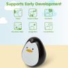 PlanToys Penguin Wobbler Montessori Wooden Baby Sensory Toy for Tummy Time | Cause & Effect Developmental Toy for Babies 6+ Months view 4