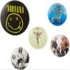 Nirvana Badge Pack, Multi-Colour, 4x25mm, Multi-Colour, 10 x 12.5cm view 1