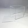 FixtureDisplays 2PK Acrylic Display Case 3.4" Cube Baseball Display Case Golf Ball Showcase with Lift-Off Top, Removable Riser, Clear Acrylic 19387-2PK-NF view 4