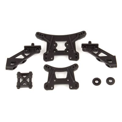 Team Associated Front and Rear Shock Towers & Wing Mounts:14B,14T, ASC21503