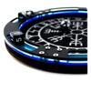 C4Labs 10" Round Padded Dice Tray - Norse Compass, Viking, Rune, Vegvisir view 2