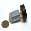 1 set Motor Small toy 30MM Diameter 2mm shaft Car Robot Tire Wheel DC 4pcs C20 view 3