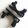 Aluminum Caster Blocks C-hubs Black for Traxxas 1/10 Slash 4X4 Stampede 4X4 XO-1 Ford Fiesta ST Rally Rally VXL RUSTERLER 4X4 Telluride 4x4 6832 6832X view 1