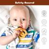 Malarkey Kids Munch-It Blanket: Teether and Cozy Blanket Combo for Teething Babies - Soothe, Snuggle, and Relieve Discomfort! (Sweet & Salty) view 3